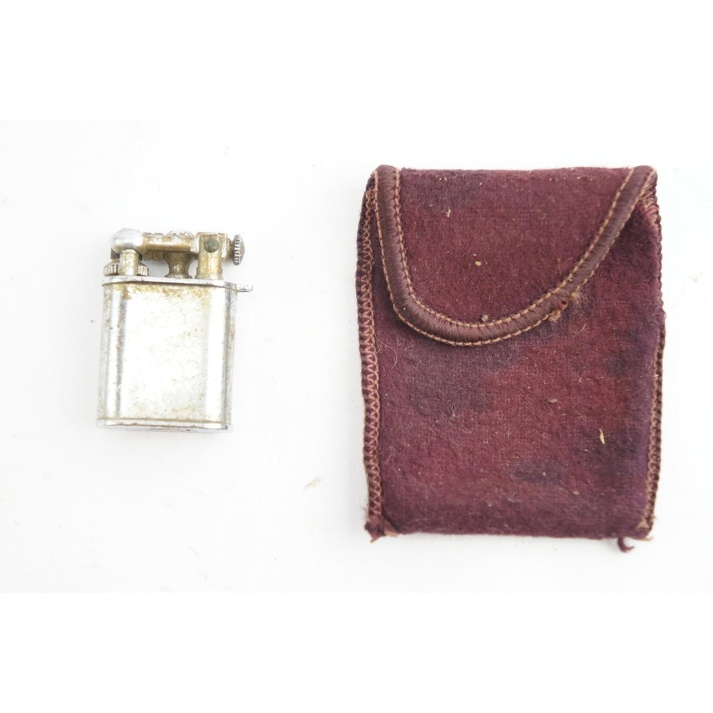 Apollo Lift Arm Finger Lighter Small Silver Japan Vintage Patina Fair